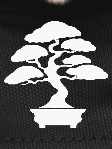 Zen Bonsai Silhouette