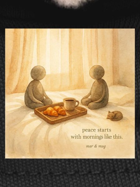Morning Peace Breakfast Tray