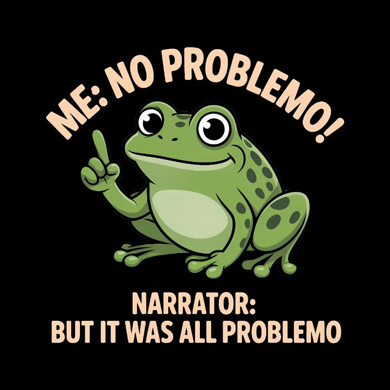 No Problemo - Funny Frog T-Shirt