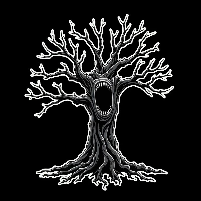 Schreiender Baum