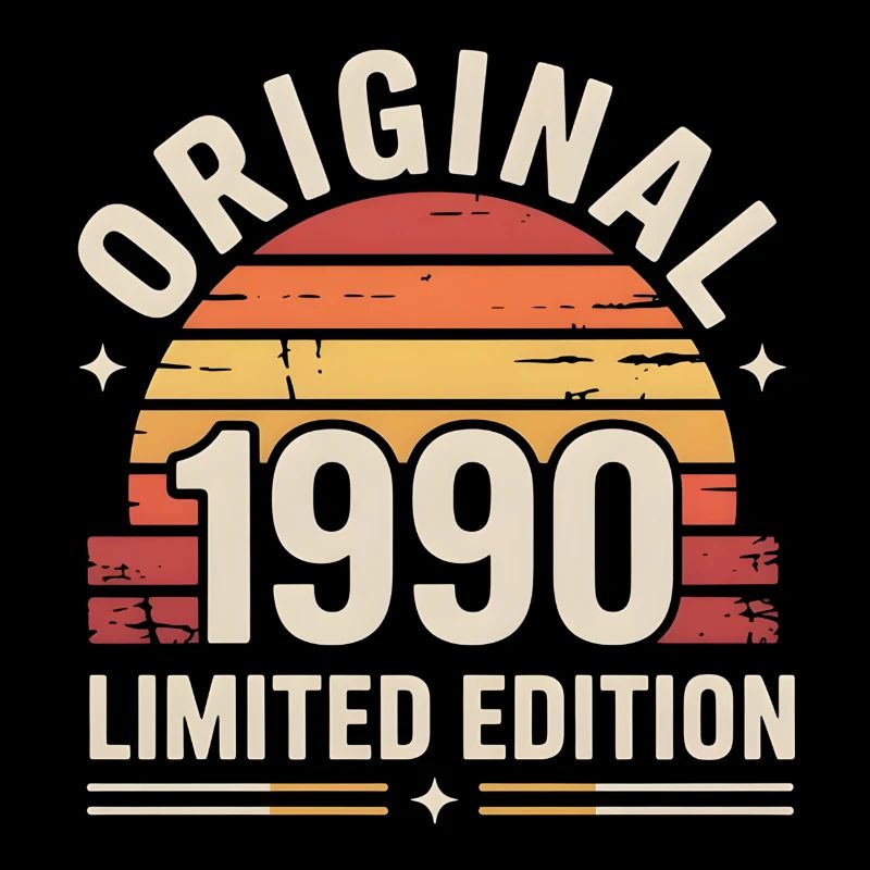 Retro Sunset 1990 Limited Edition