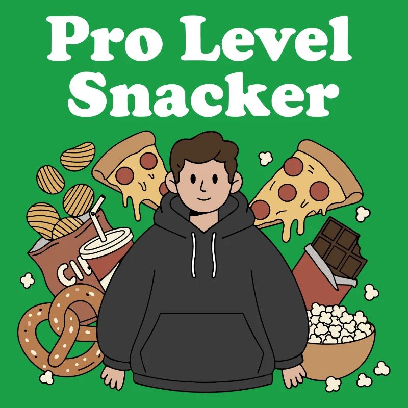 Pro Level Snacker Motiv