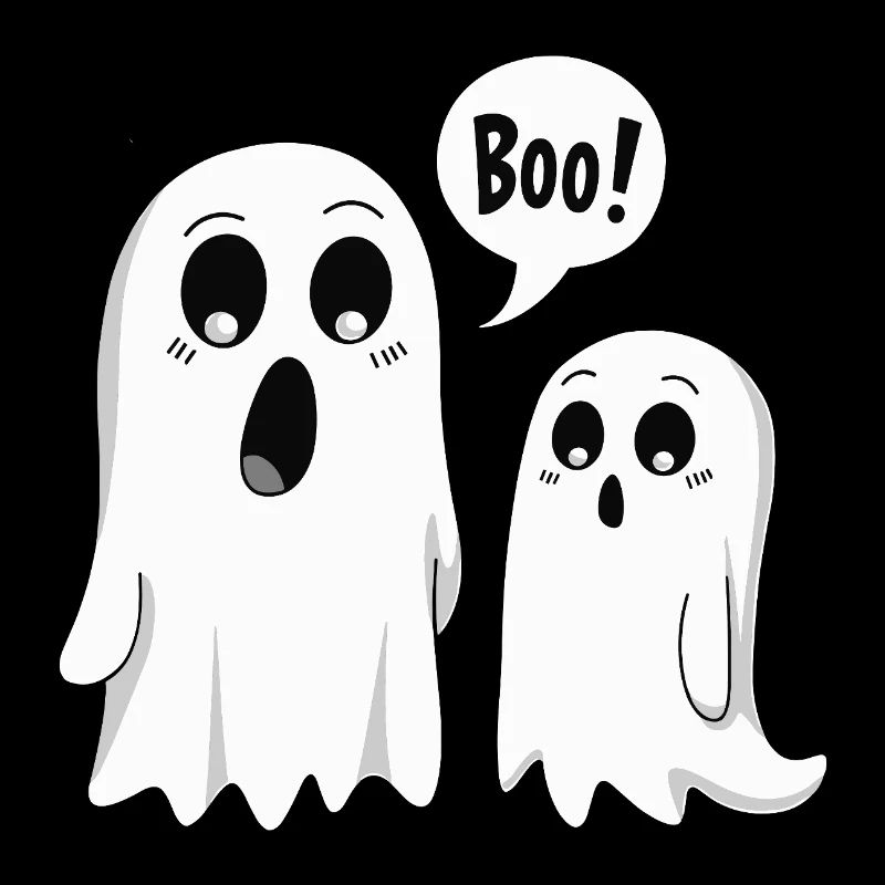 Halloween Cute Boo Ghosts