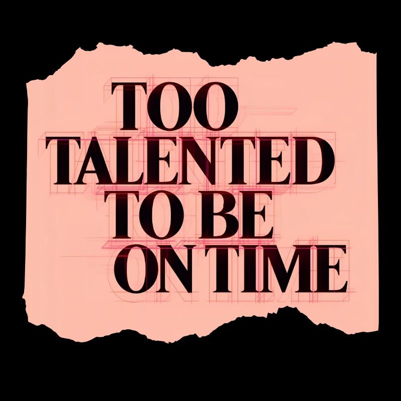 Too Talented To Be On Time