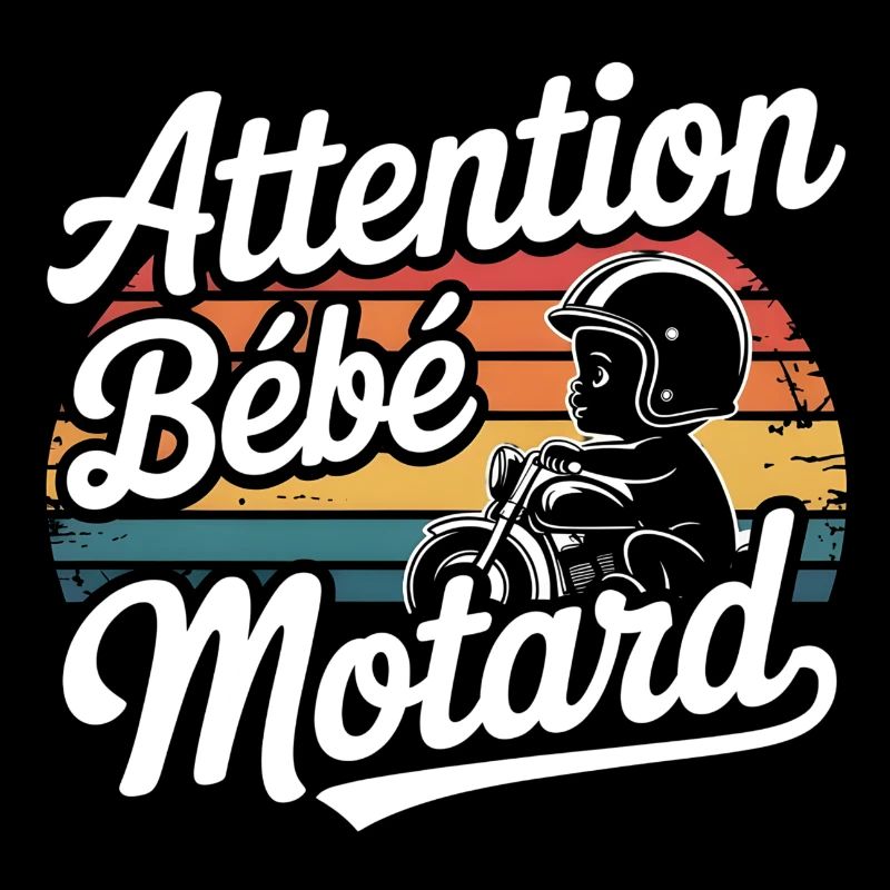 Attention Bébé Motard