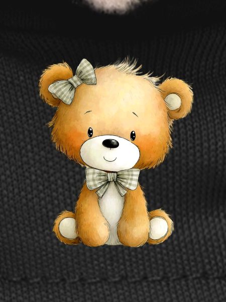 seated teddy bear