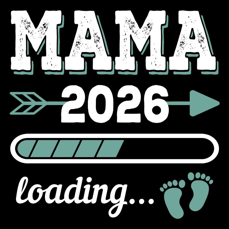 Mom 2026 Loading Expectant Mom Gift Idea