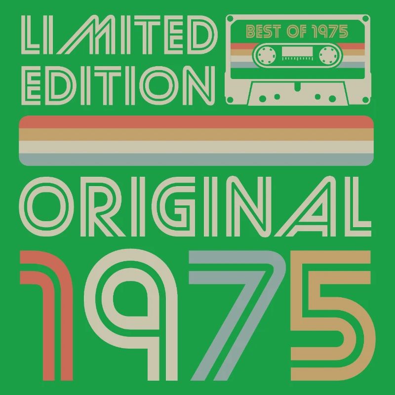 Cassette rétro originale limitée de 1975