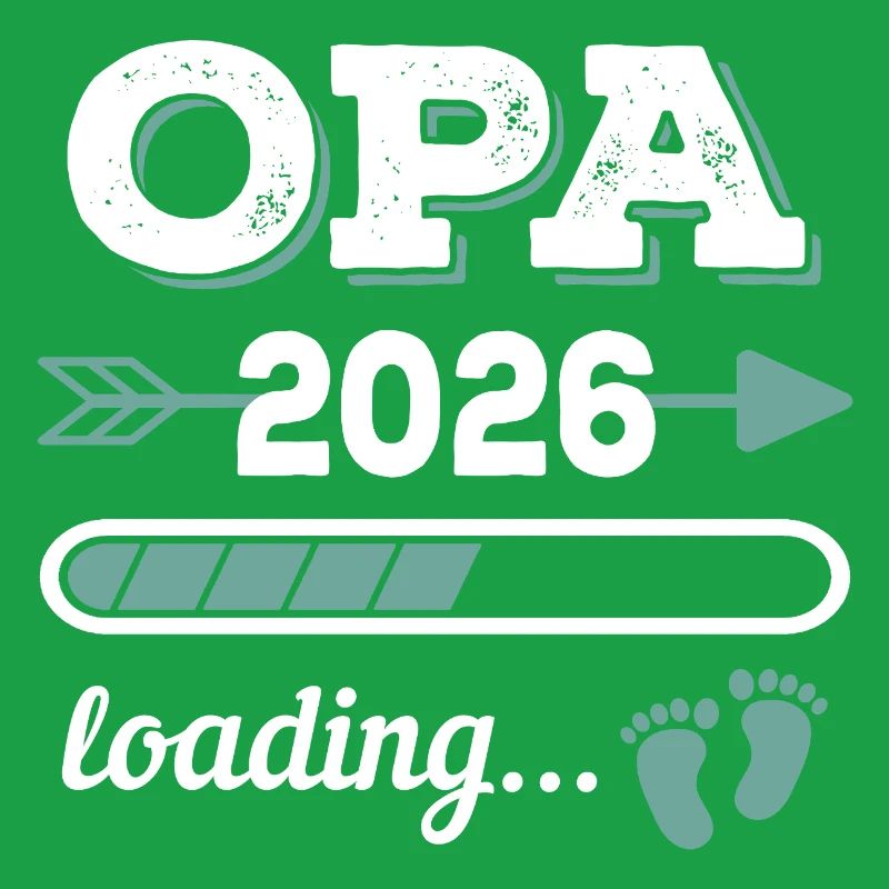 Opa 2026 Loading Werdender Großater Geschenkidee