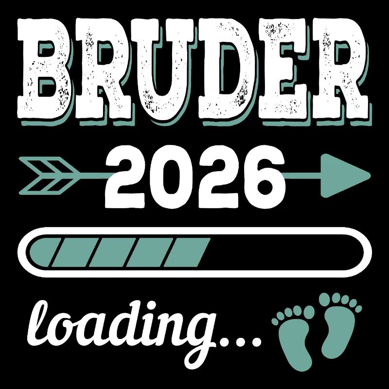Bruder 2026 Loading Werdende Geschwister Geschenk