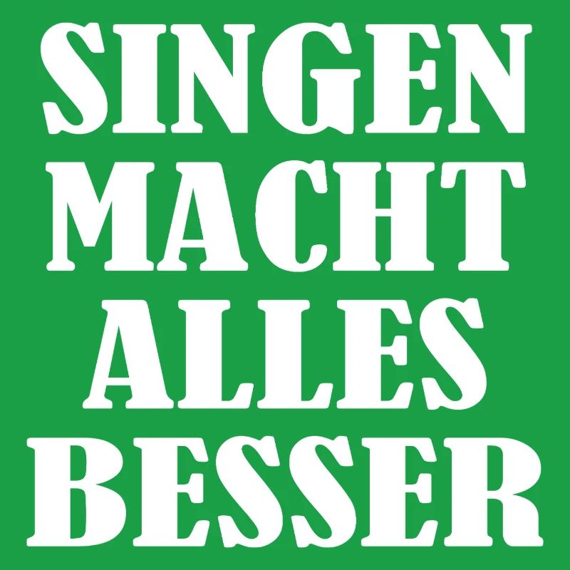 Singing makes everything better