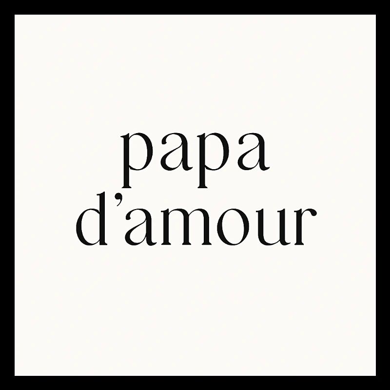 Papa d'amour