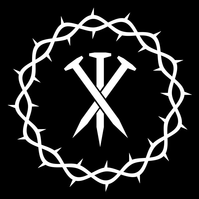 Three nails + Crown of thorns