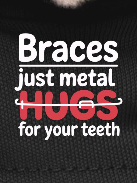 Brace Journey Smile Progress Art 