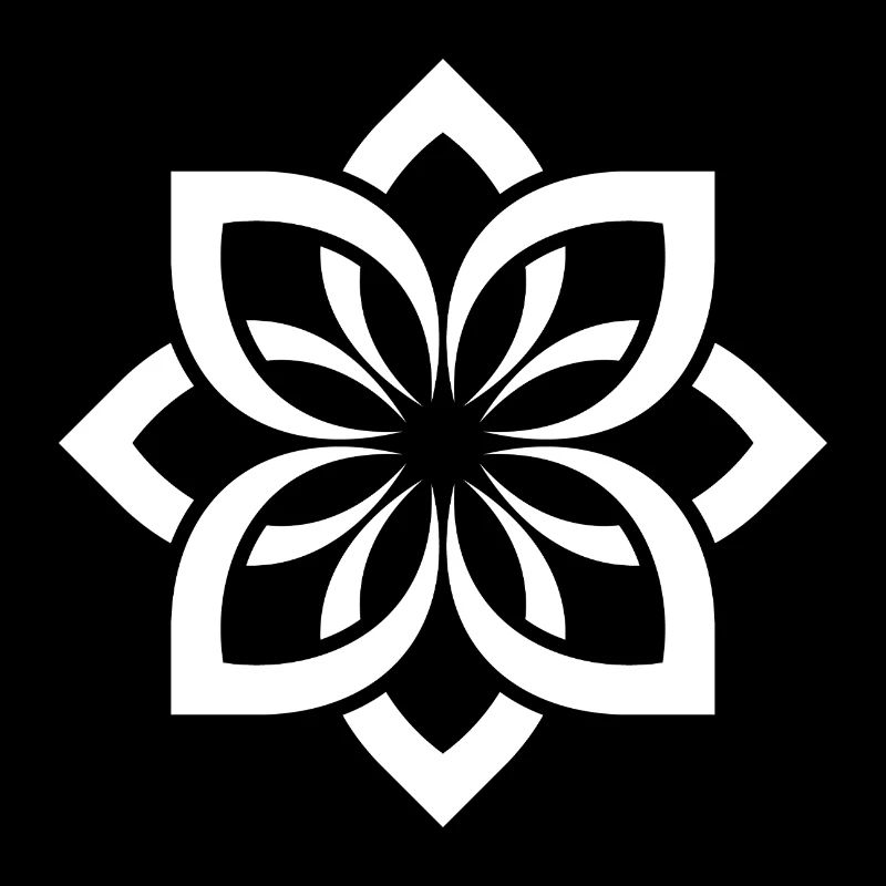 White Blossom Mandala Chogan