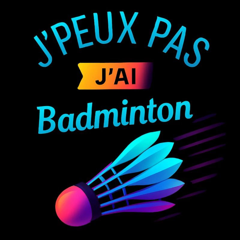 I can't I badminton