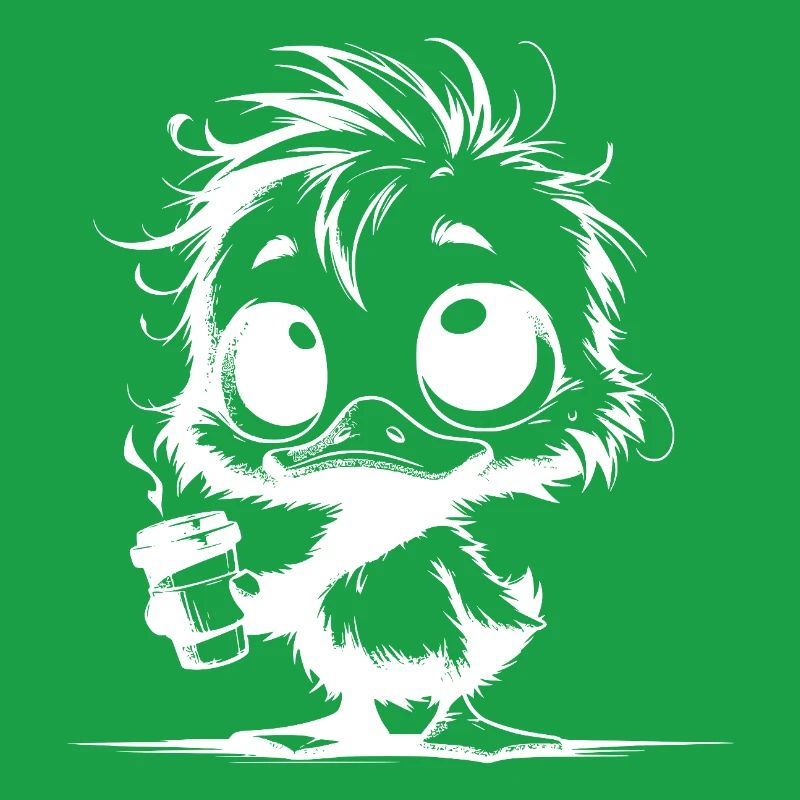 Duck in Survival Mode Caffeine Coma Mug