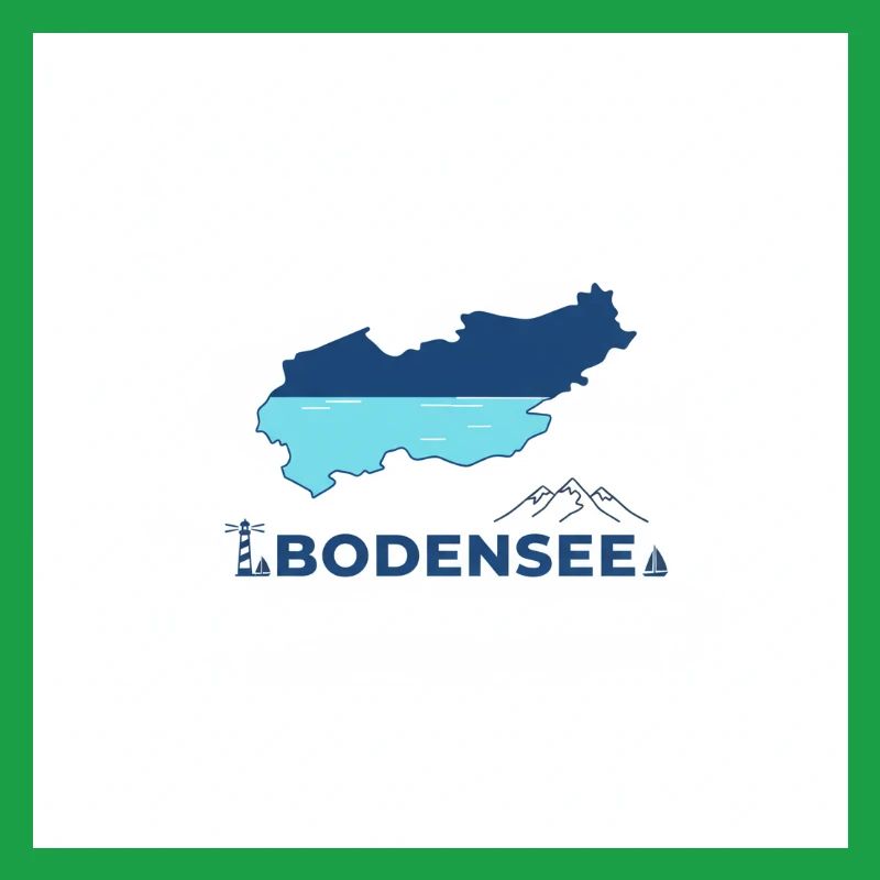 Bodensee Landschaftslogo Seeufer