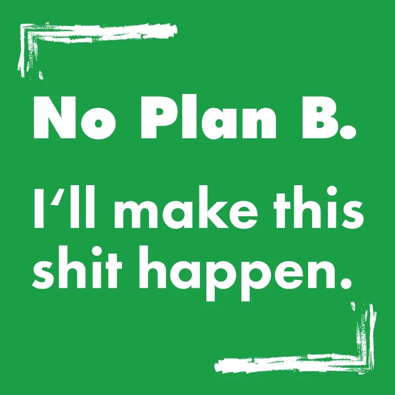 Pas de plan B – Déclaration de faute de frappe en gras détruite