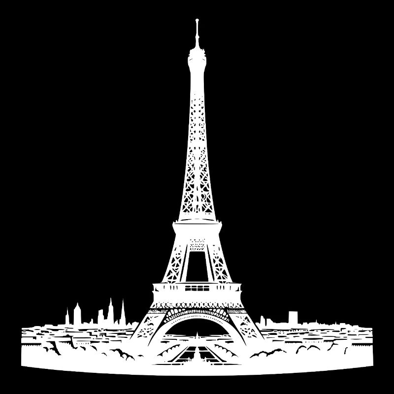 French eye-catcher Eiffel Tower typical Paris