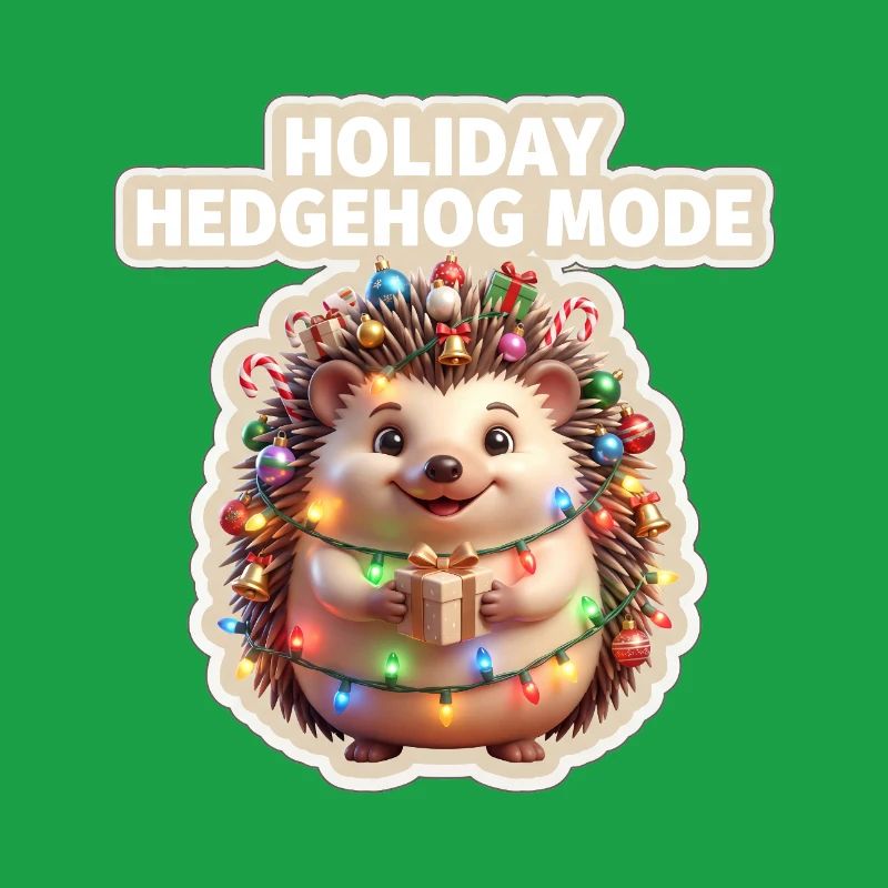 Holiday hedgehog mode
