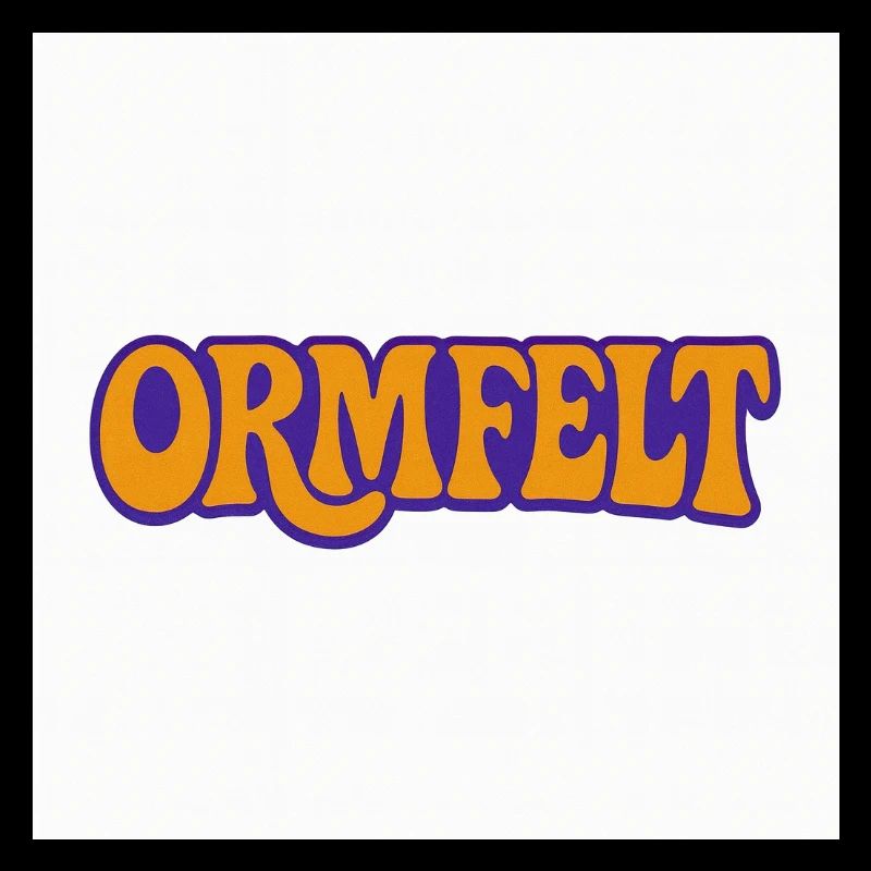 Logo rétro d’ORMFELT