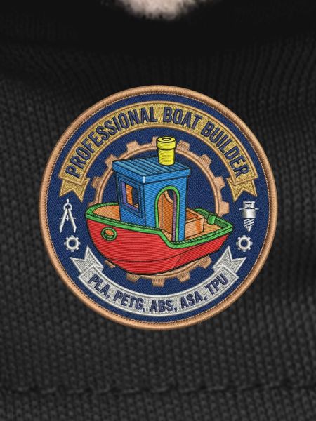 Professional Boatbuilder Benchy Patch