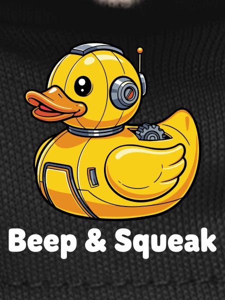 Beep & Squeak Robot Duck