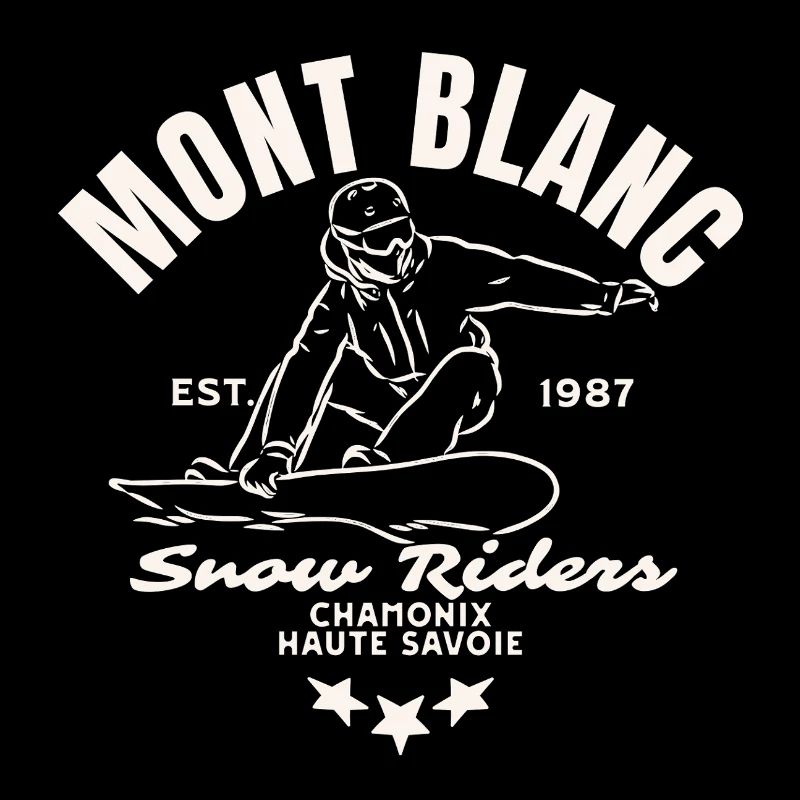 Mont Blanc Snow Riders Vintage