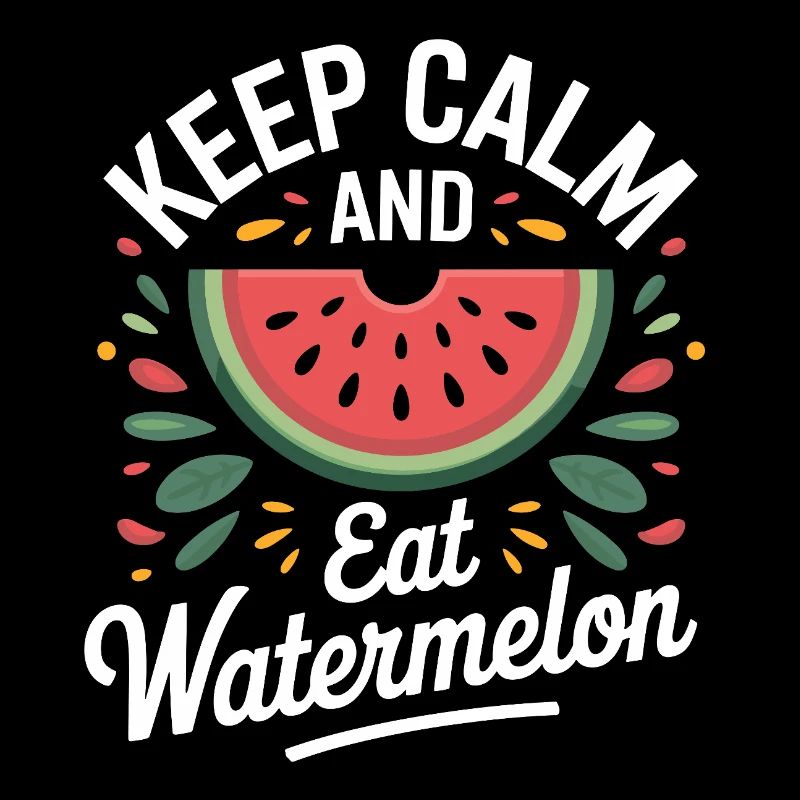 Keep Calm And Eat Watermelon