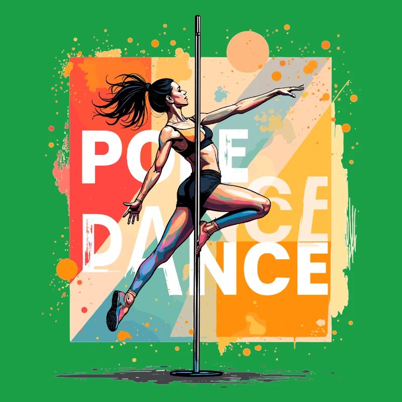 Pole Dance Pole Dancer Classy Acrobatic Gift