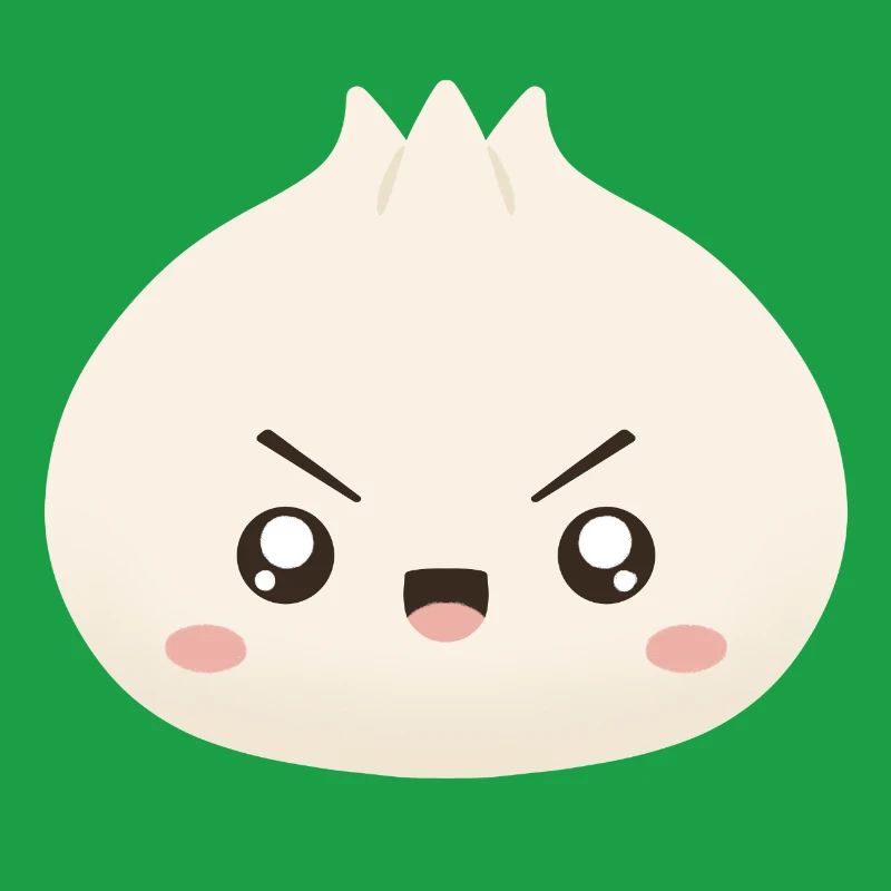 Mascotte mignonne de Grumpy Dumpling