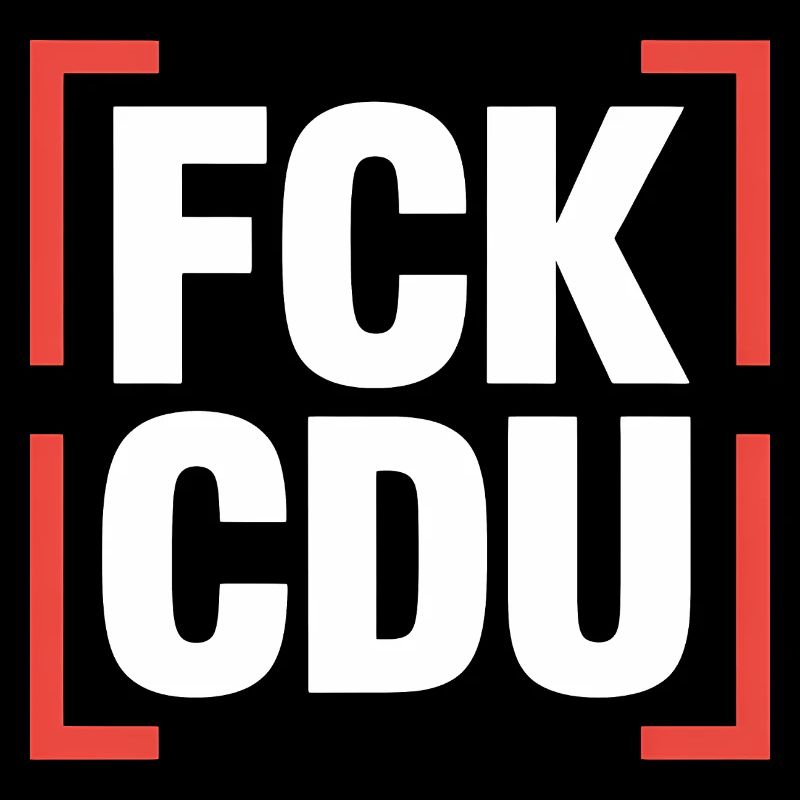 FCK CDU - Anti CDU/CSU Logo