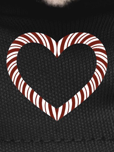 Candy Cane Heart