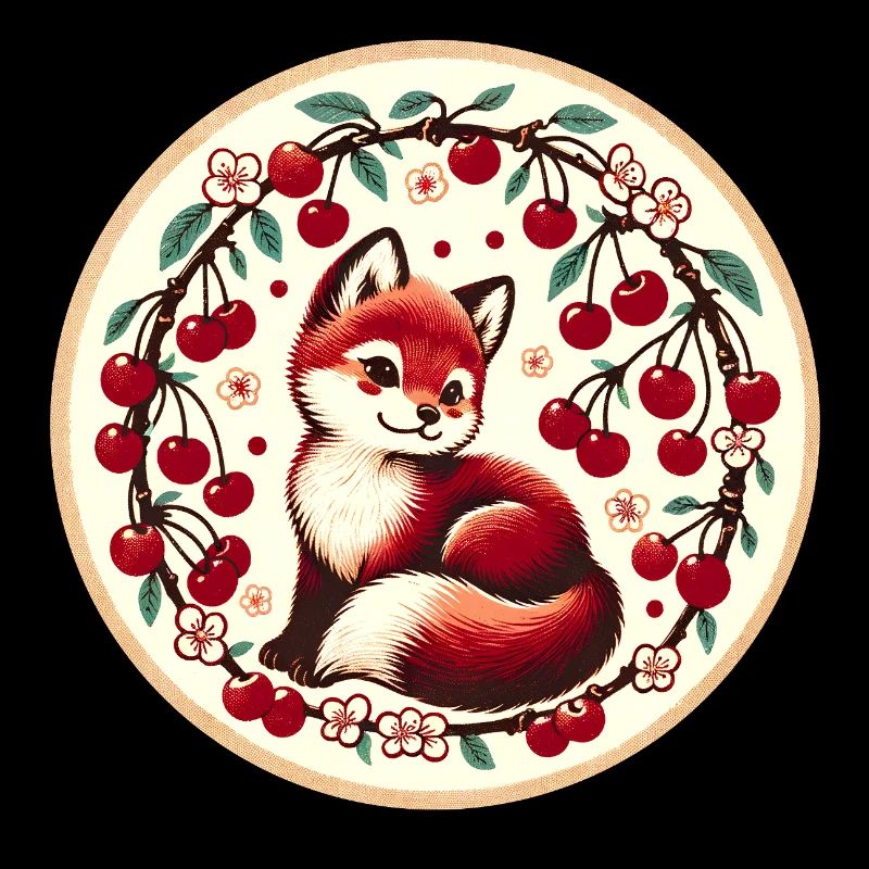 Cercle Vintage Cherry Ring Fox