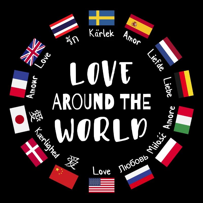 Amour du monde entier Langues