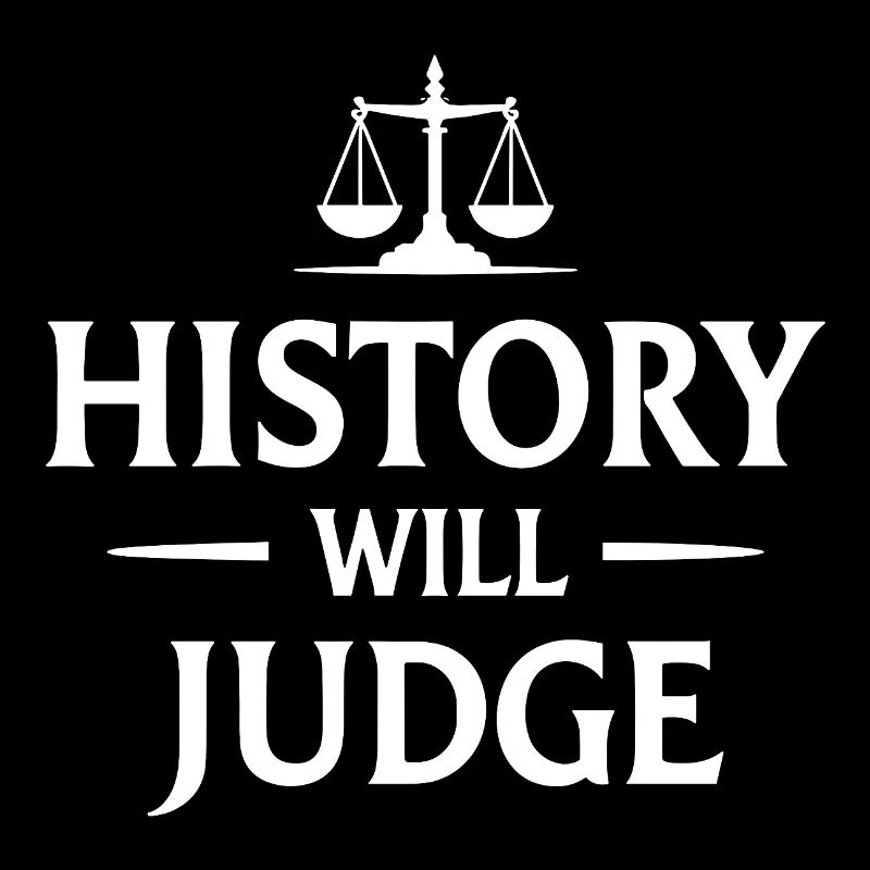 History Will Judge Politik Statement