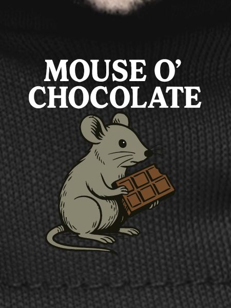 Mouse o'Chocolate Funny Pun Mouse