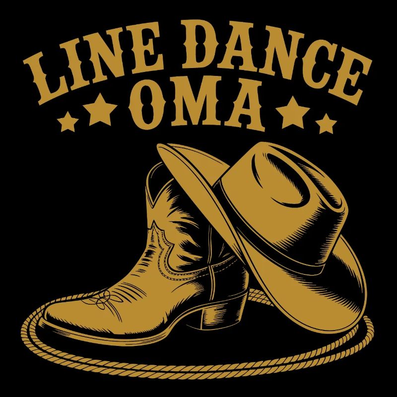 Bottes de grand-mère de danse en ligne
