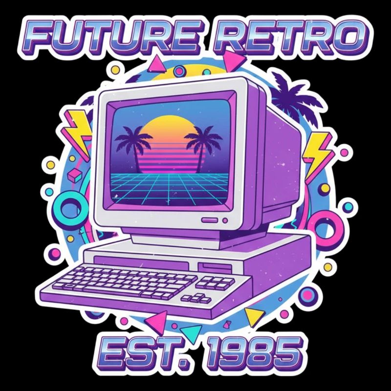 Future Retro 1985 – Conception informatique vintage