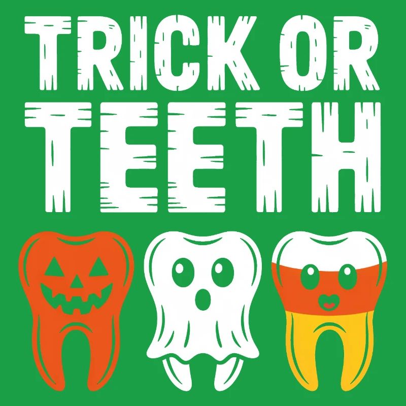 Trick oder Teeth Halloween-Trio