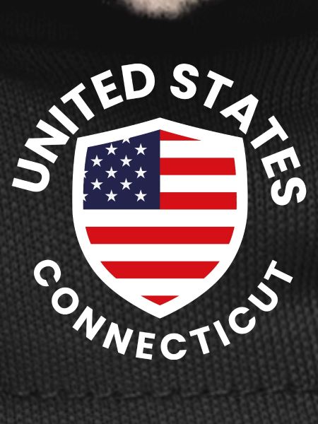 Emblème du drapeau USA