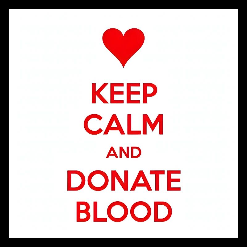 Calm Heart Donate Blood