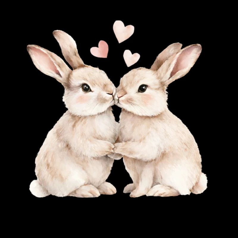 Amour éternel – Adorables lapins pour la Saint-Valentin
