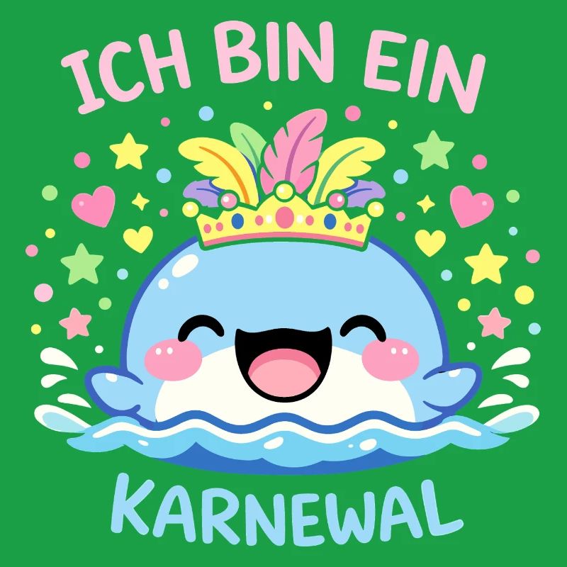 Ich bin ein Karnewal Karneval Fasching Geschenk