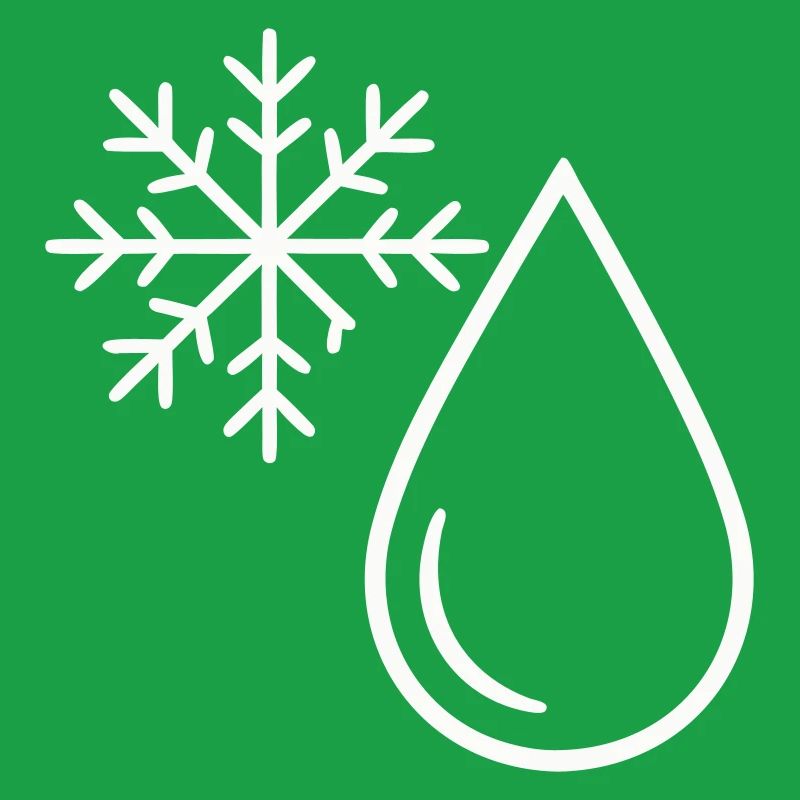 Schnee und Minimalist Drop