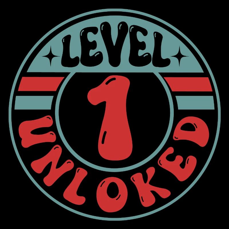 Level 1 Unlocked – Cool Gamer Design