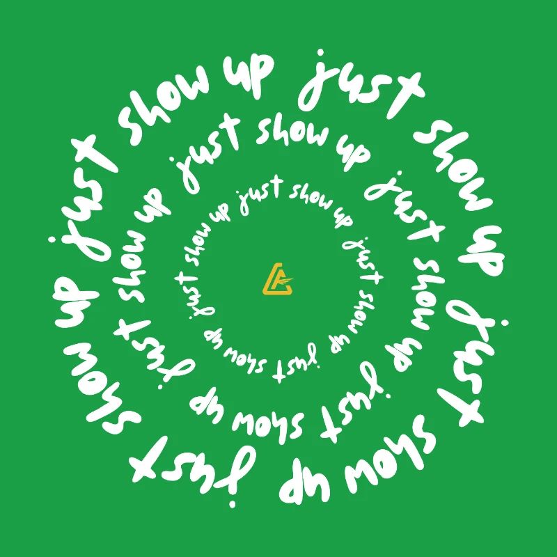 Juste se présenter — Conception de mentalité de discipline