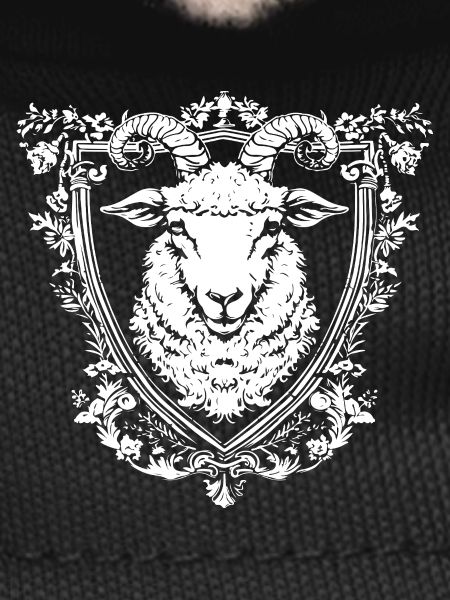 Heraldry Goat Head Shield