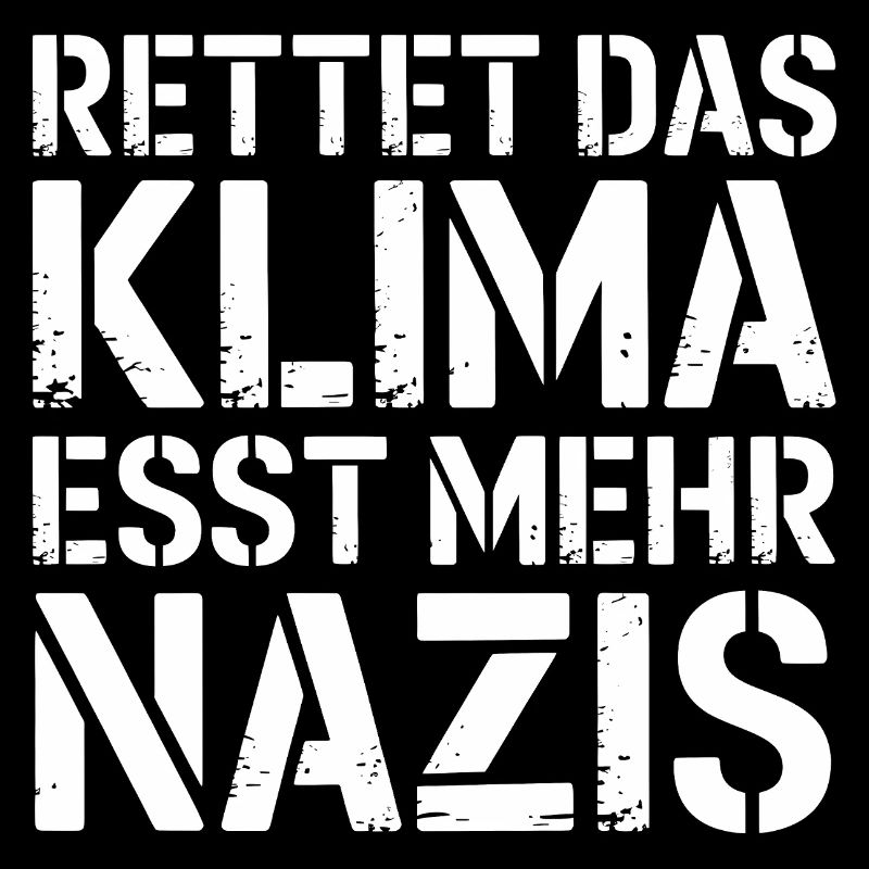 Sauver le climat, manger plus de nazis - contre la droite